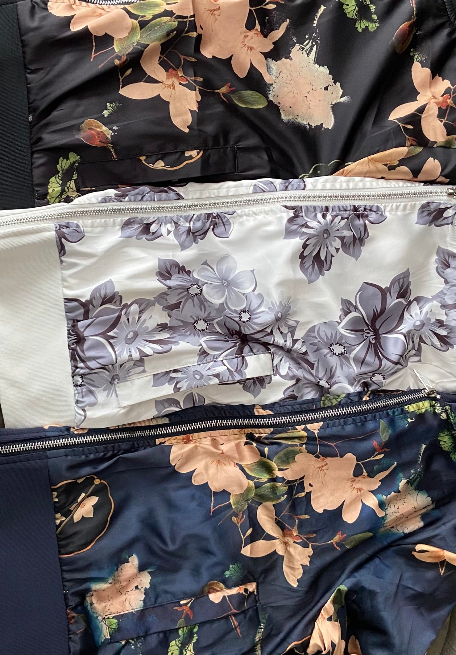 Floral Bomber Jacket