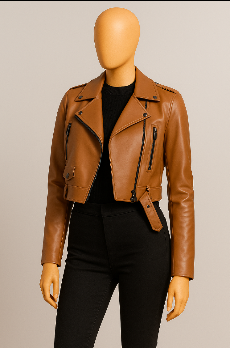 Faux Leather Jacket